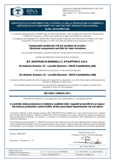 certificato
